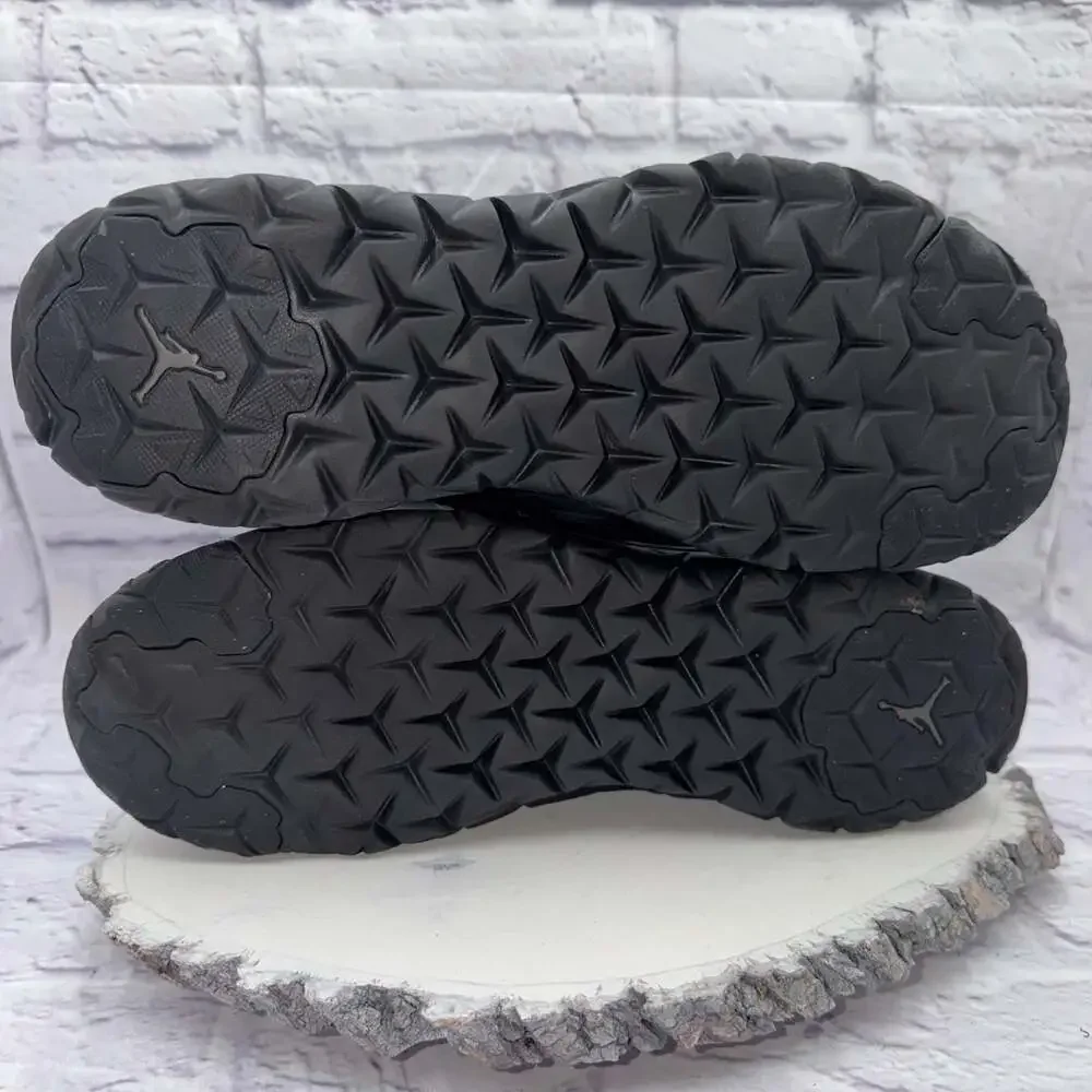 Men's Nike Jordan Flight Flex Trainer 2 Blackout Shoes Sneakers SIZE 12 EUC